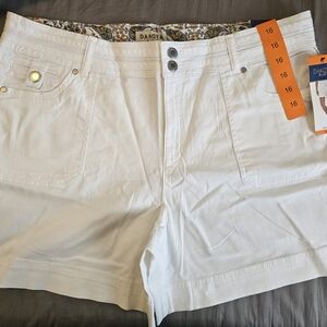 Women's White Shorts